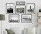 Framed Black and White New York City Art Set of 5 for Stylish Home Decor